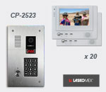 Комплекты видео домофонов LASKOMEX-CD2523