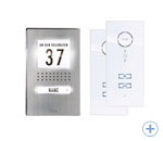 Комплект 1-квартирного аудио домофона с 2 hands-free абонентскими устройствами M-E VISTADOOR AUDIO ADV-112