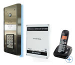 Беспроводной GSM аудио домофон c кодом WLS-WIRELESS DECT AUDIO KEYPAD