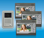 Video domofona komplekts ZDL 027C3+339M - 3 krāsu 7-collas monitori