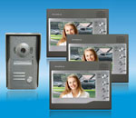 Video domofona komplekts ZDL 027C3+33M - 3 krāsu 7-collas monitori