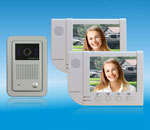 Video domofona komplekts ZDL 6380W2+339M - 2 krāsu 8,3-collas monitori