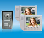 Video domofona komplekts ZDL 6380W2+33M - 2 krāsu 8,3-collas monitori