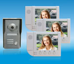Video domofona komplekts ZDL 6380W3+33M - 3 krāsu 8,3-collas monitori