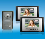 Video domofona komplekts ZDL 6700B2+33M - 2 krāsu 7-collas monitori