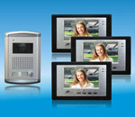 Video domofona komplekts ZDL 6700B3+226 - 3 krāsu 7-collas monitori