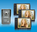 Video domofona komplekts ZDL 9680B2+33M - 3 krāsu 8,3-collas monitori