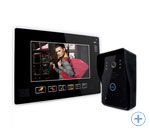 Video domofons SY-901MJ-1V1 - 9-collas video monitors melna krāsa