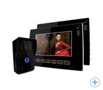 Video domofons SY-901MJ-1V2 - 2 x 9-collas video monitori melna krāsa
